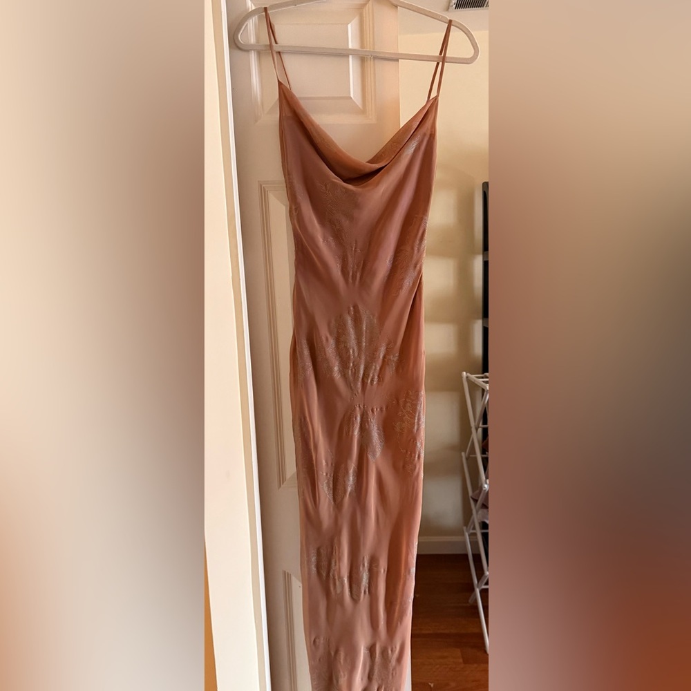 House of CB Pink Strapless Sheath Dress Cocktail